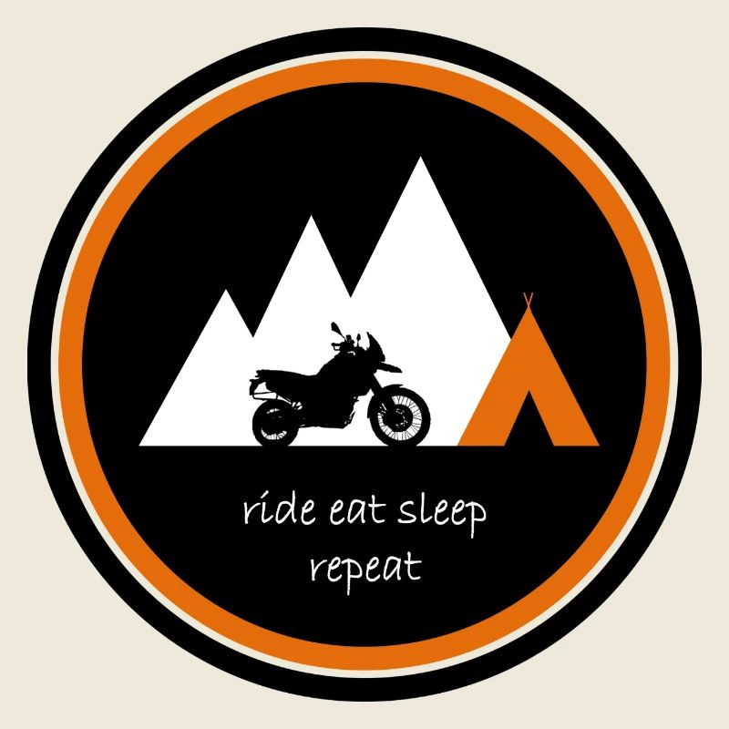 ride eat sleep repeat - Explorer