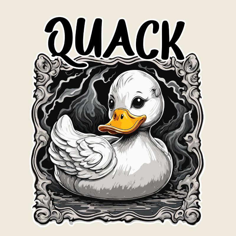 Canard en caoutchouc / Canard en caoutchouc / Eau / Baignoire