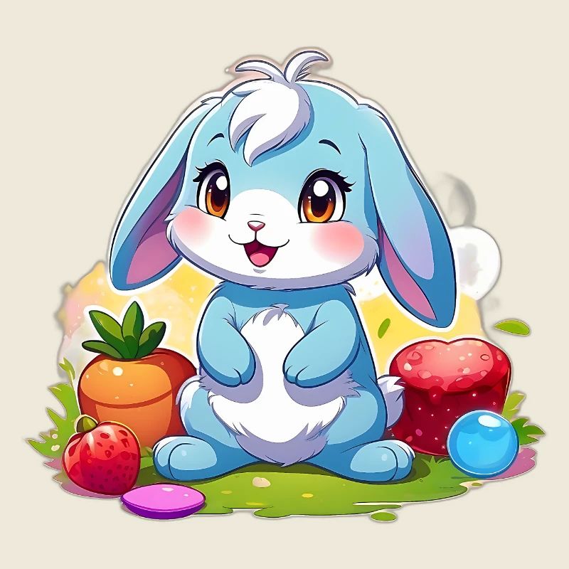 Blauer Hase