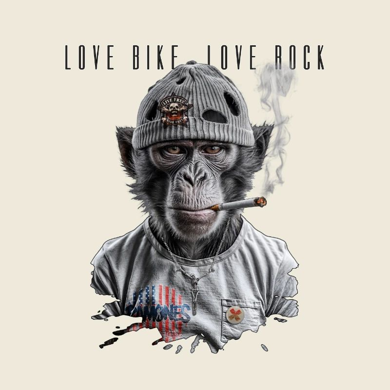 Rock Primate Biker