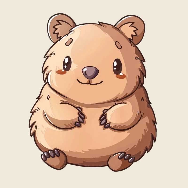 Kawaii Wombat