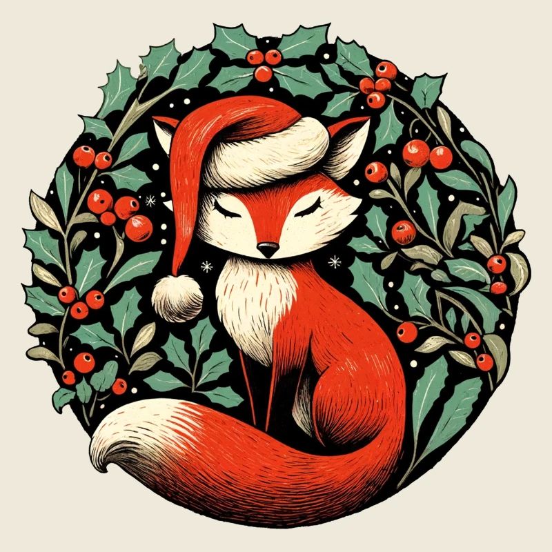 Rotfuchs Weihnachten