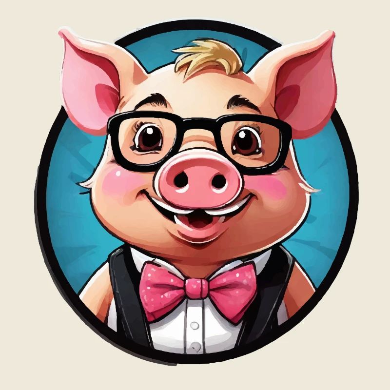 Lustiges Schwein Comic
