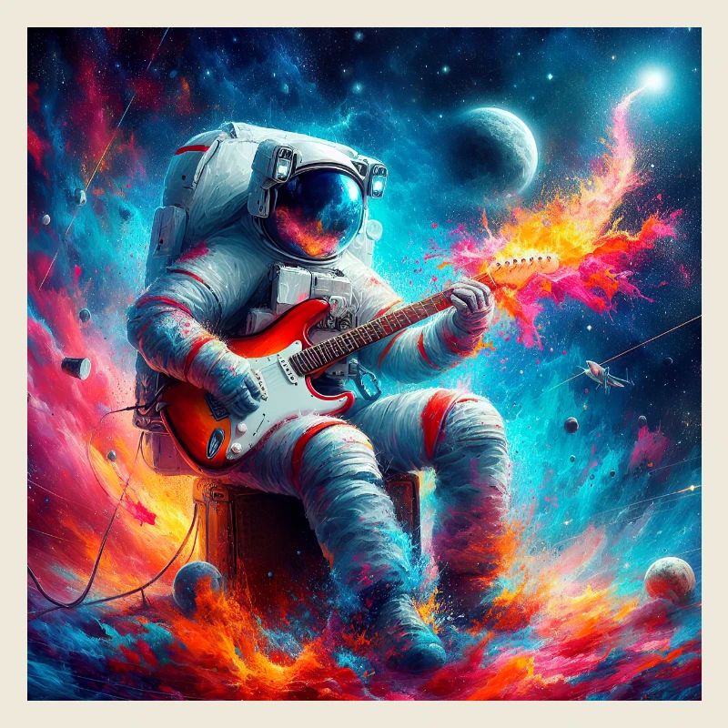 Astronaut im Konzert