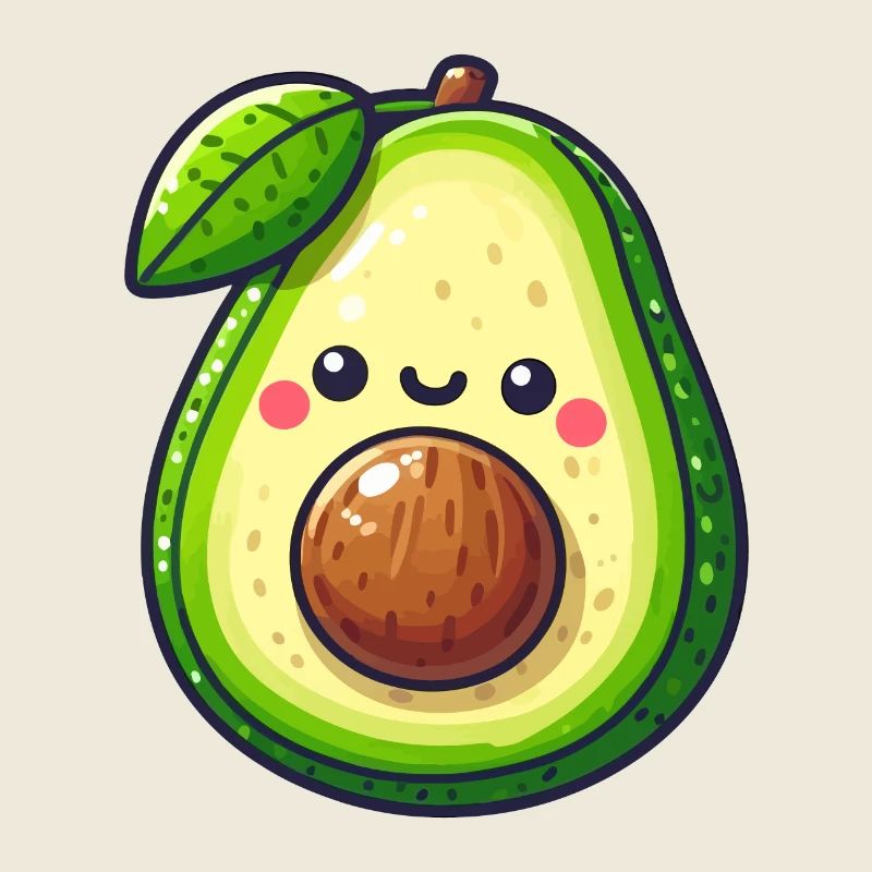 Cute Avocado