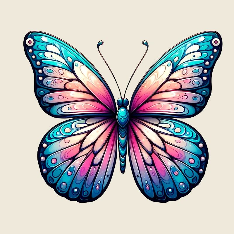 Prächtiger Schmetterling - Elegance Gone