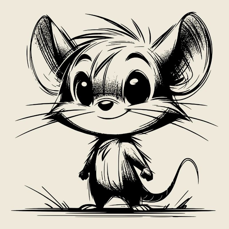 Cute Kids Baby Mouse