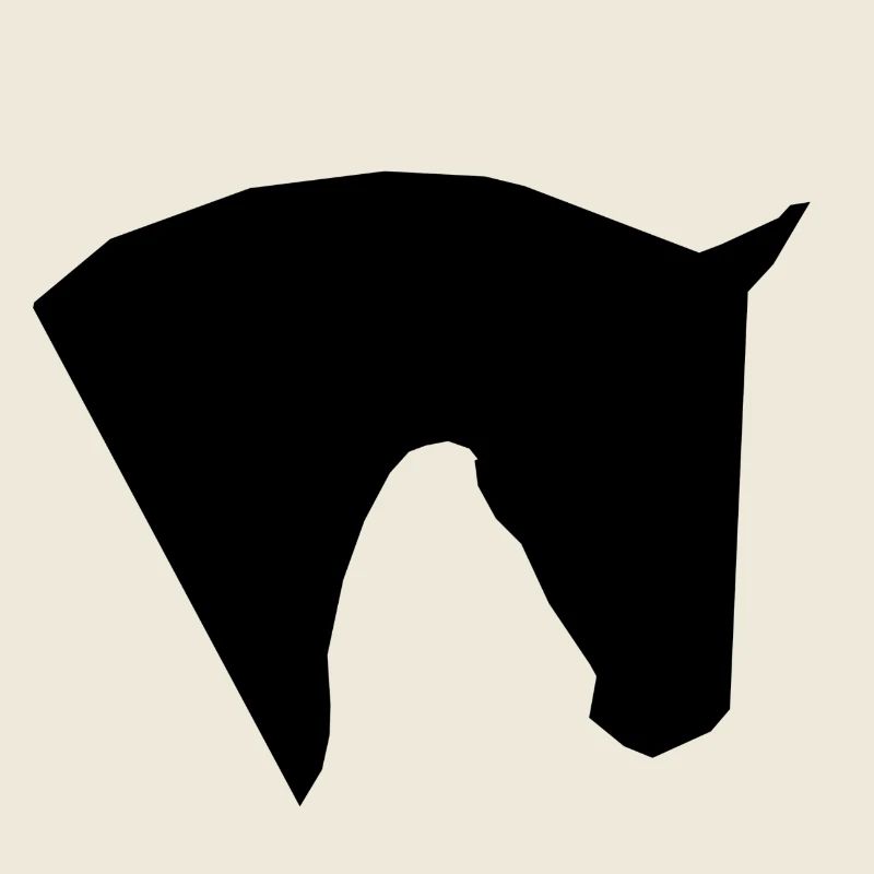 Edles Pferdekopf Design