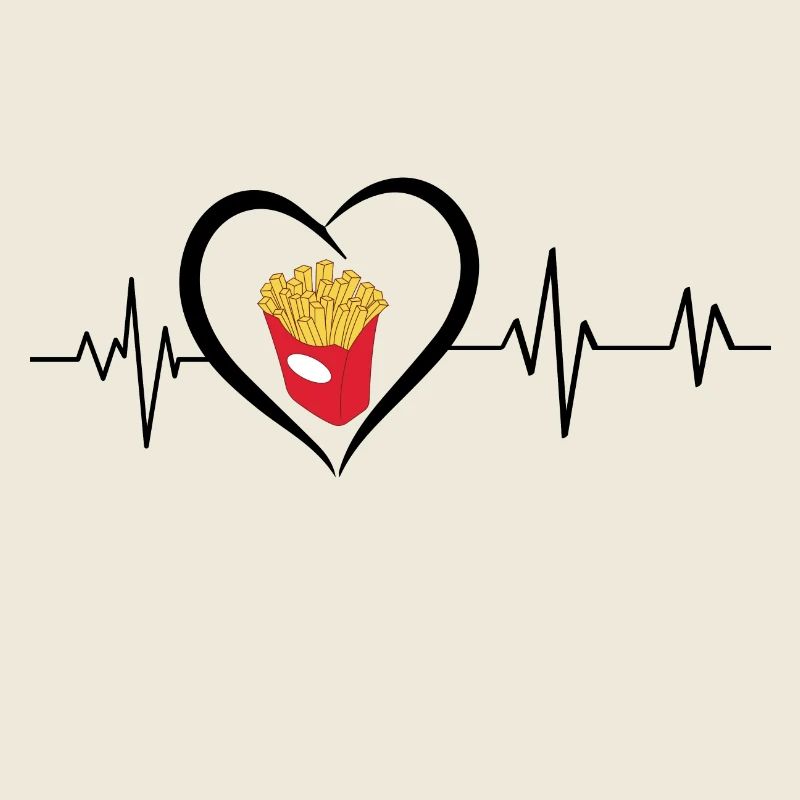 battement de cœur frites