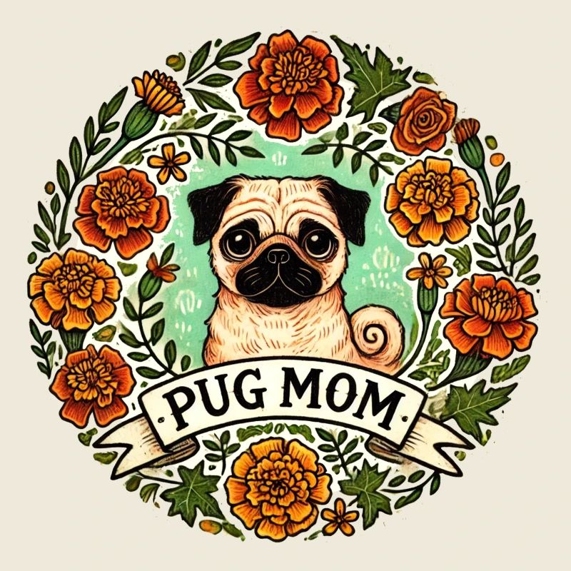 Pug Mom