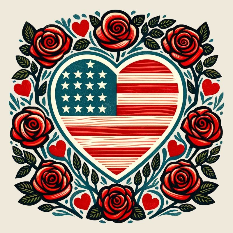 USA-Flagge
