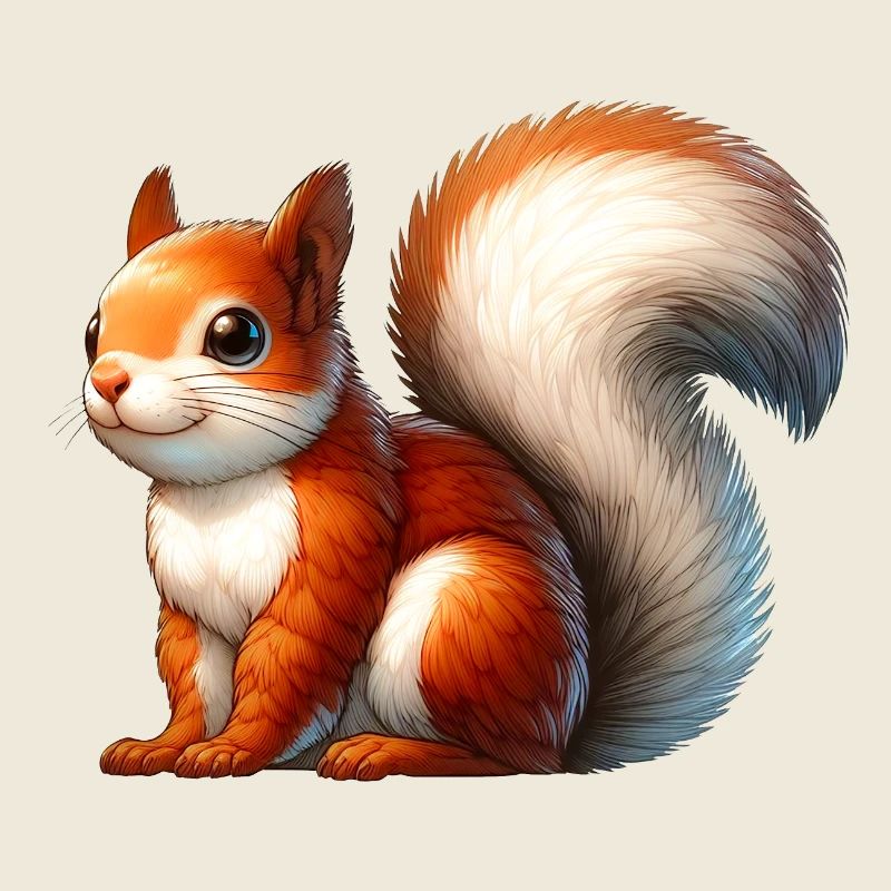 Tierisches Eichhörnchen