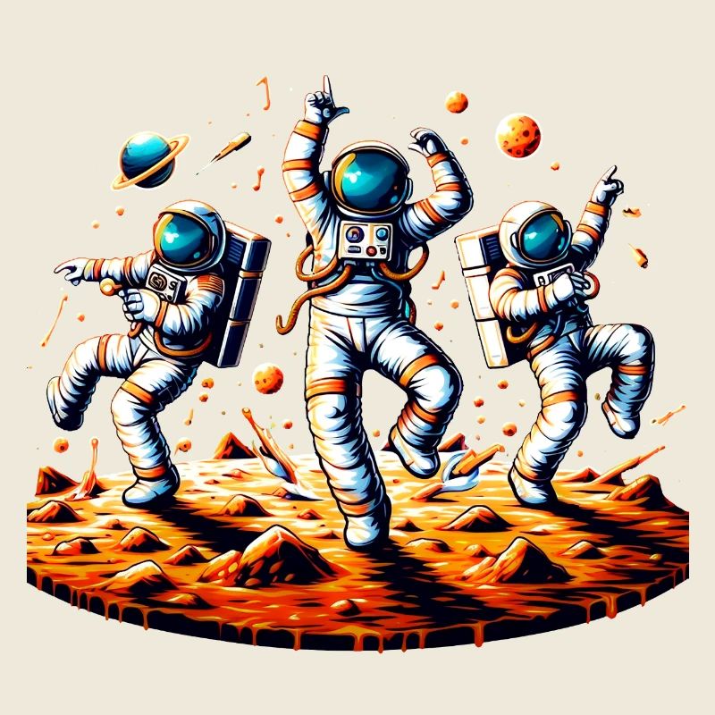 A Step Into Space - Astronaut Dance