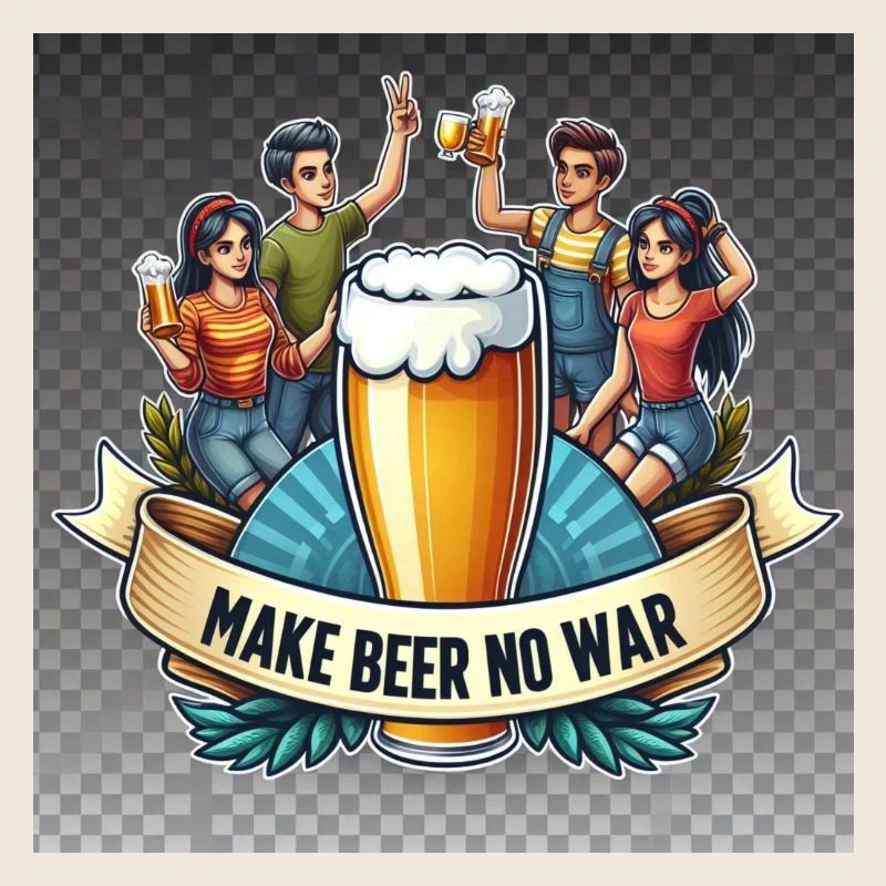 make Beer No War Logo