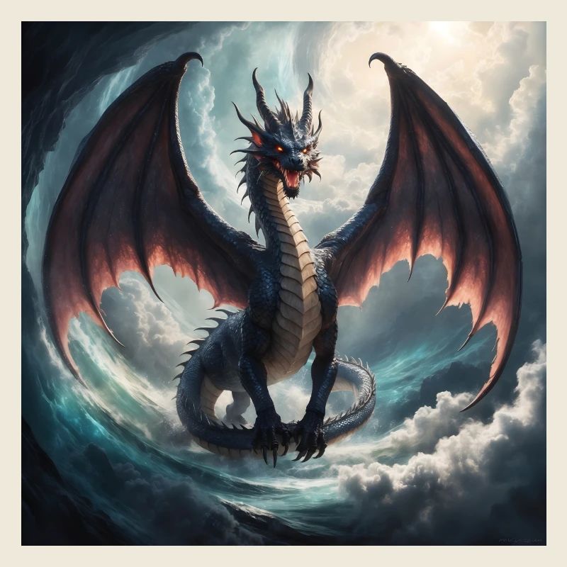 Dragon majestueux