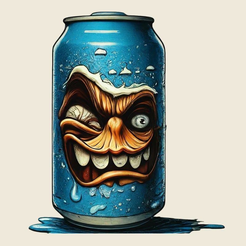 Bière effrayante