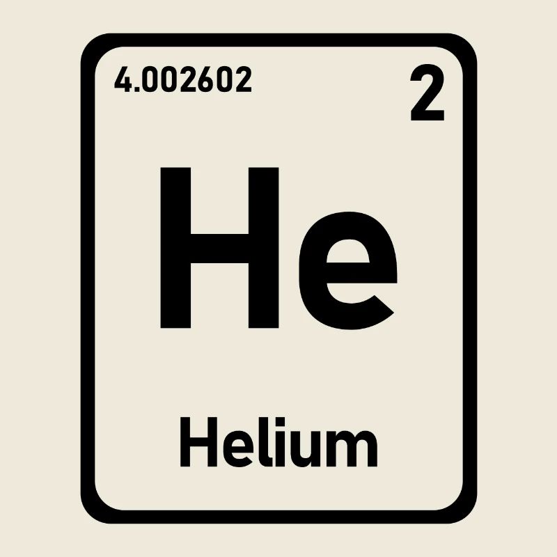 Periodisches Element Helium
