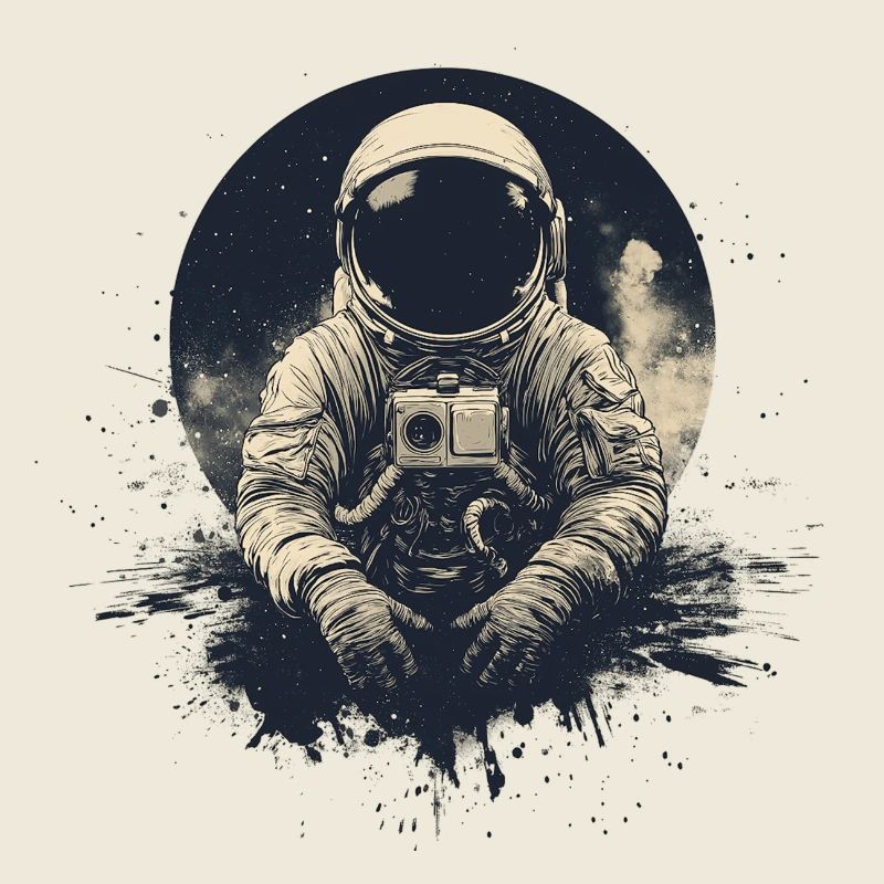 Astronaut auf dem Mond