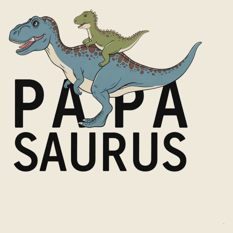 Papa Saurus Dinosaurier Vatertag Kinder lustig