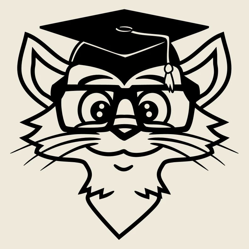 College Graduation Cat Graduation Passed