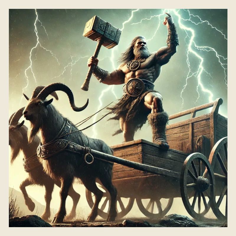 Thor, Wikinger und germanischer Gott