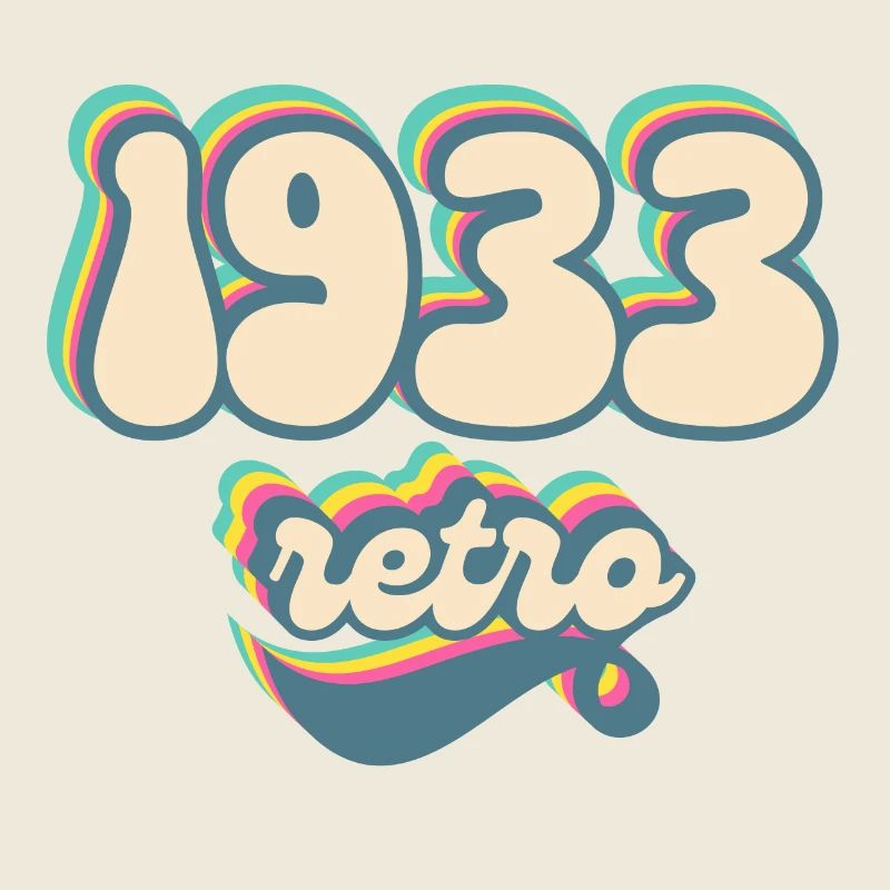 1933 Retro Geschenkidee