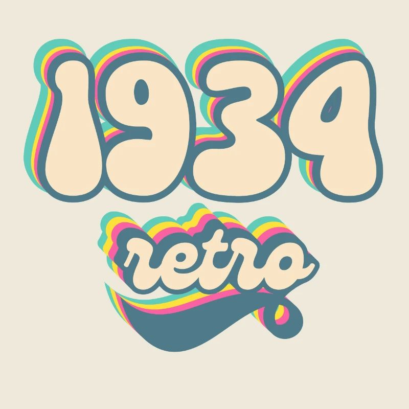 1934 Retro Geschenkidee