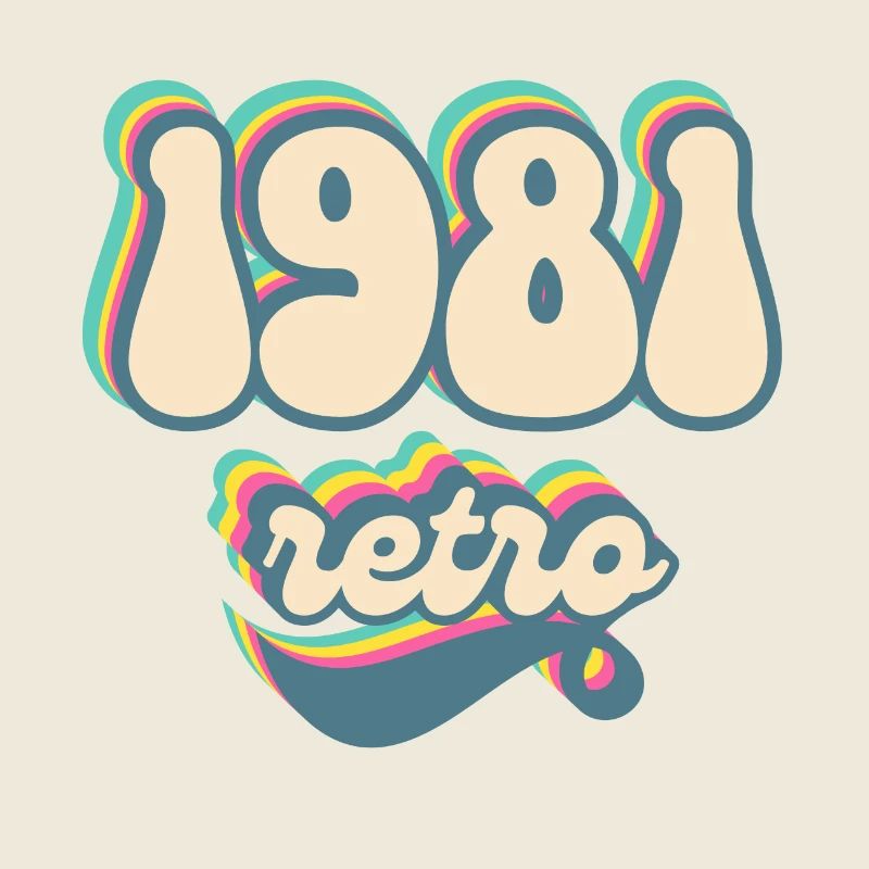 1981 Retro Geschenkidee