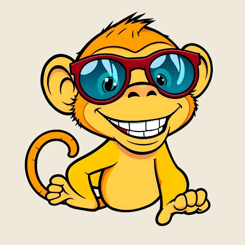 Cool Monkey Lunettes de soleil Design