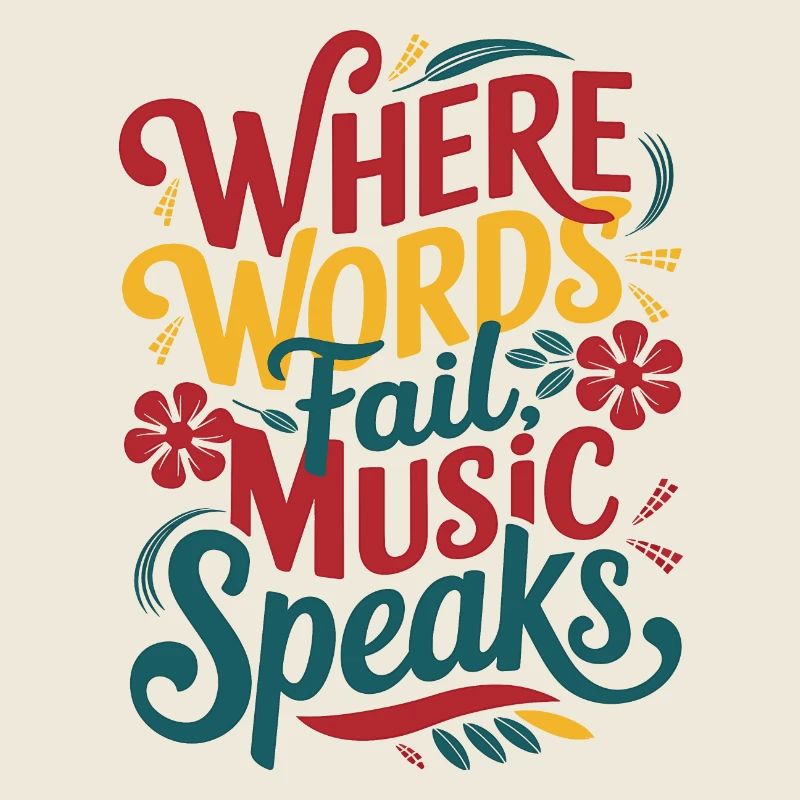 Where words fail, music speaks