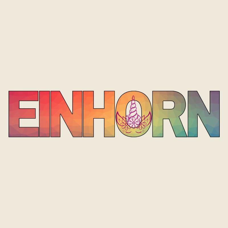 Regenbogen-Einhorn-Magie