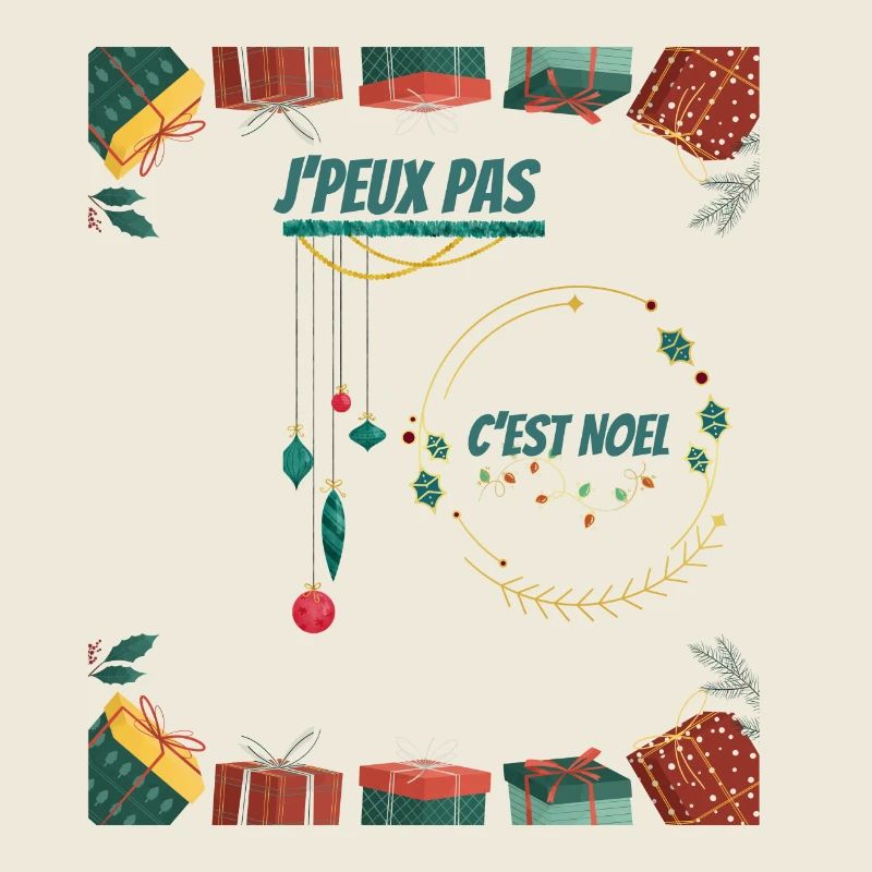 je ne peux pas cest noël
