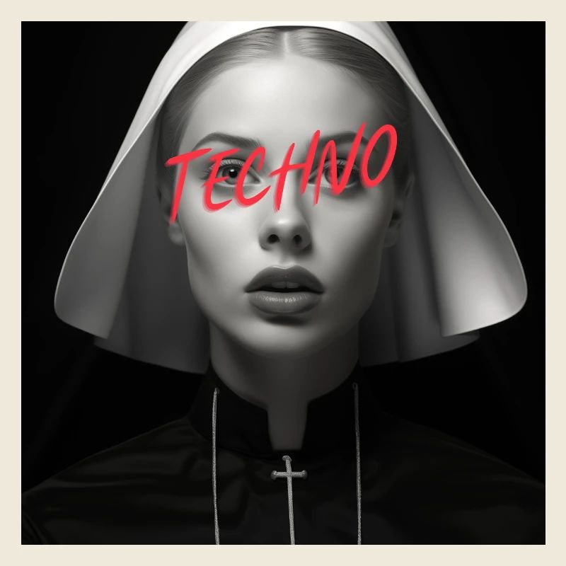 Techno Nun - Rave Design