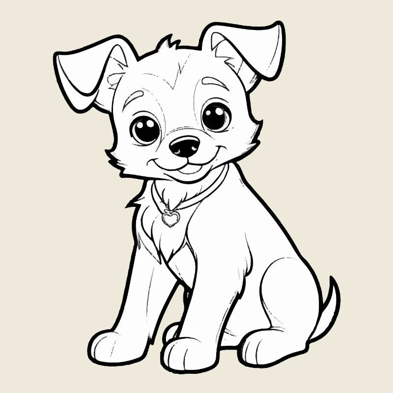 Hund Comic Lustieg
