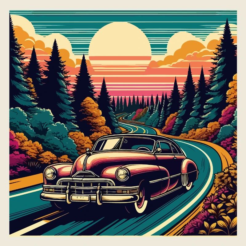 Eine Reise durch einen malerischen Wald