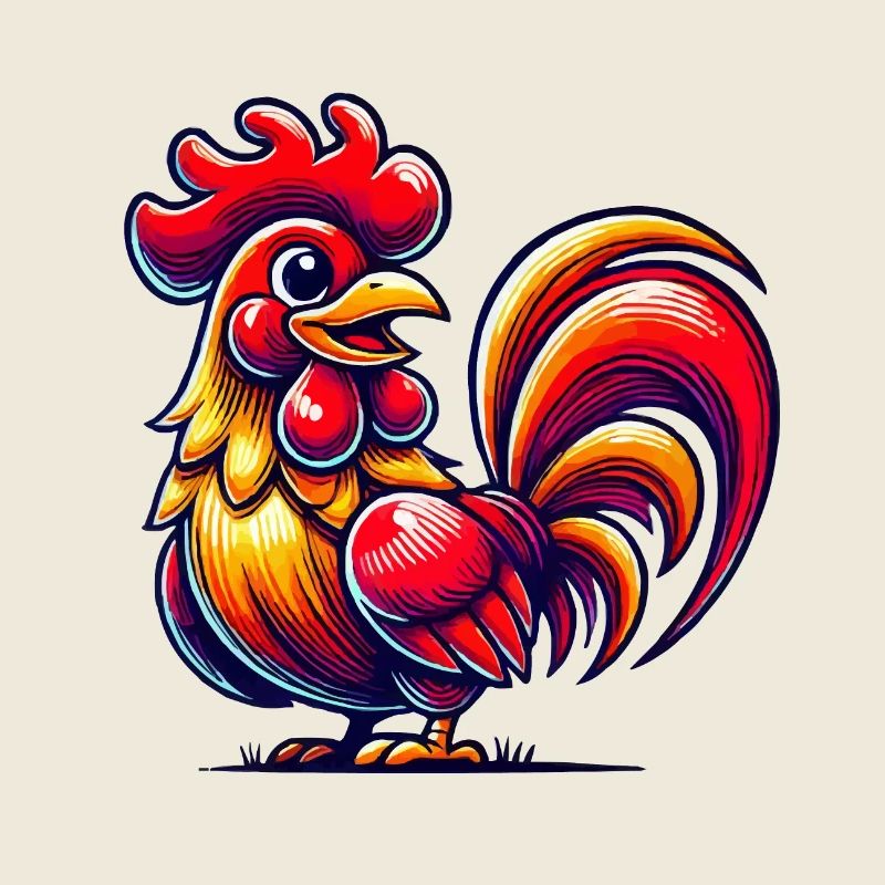 Rooster Comic
