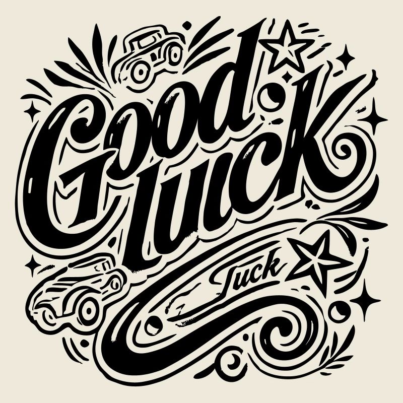Bonne chance - vectorgraphique