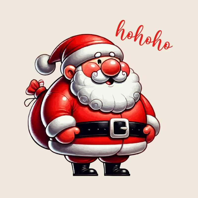 weihnachtsmann comic hohoho