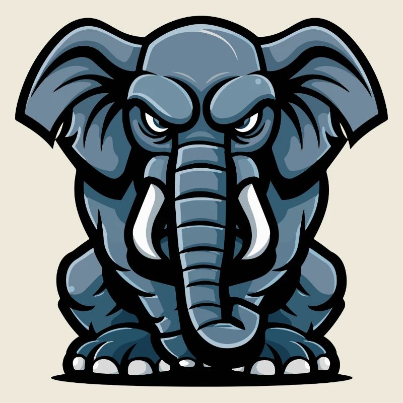 Bande dessinée éléphant