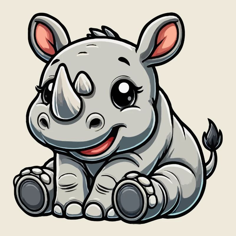 Bébé rhinocéros
