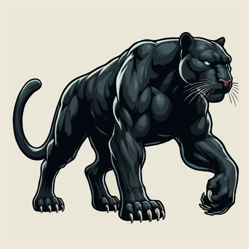 Panthère noire dure