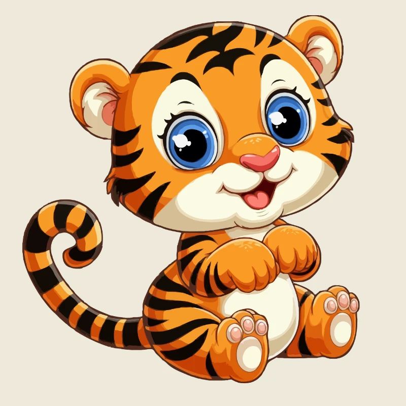 Bébé tigre