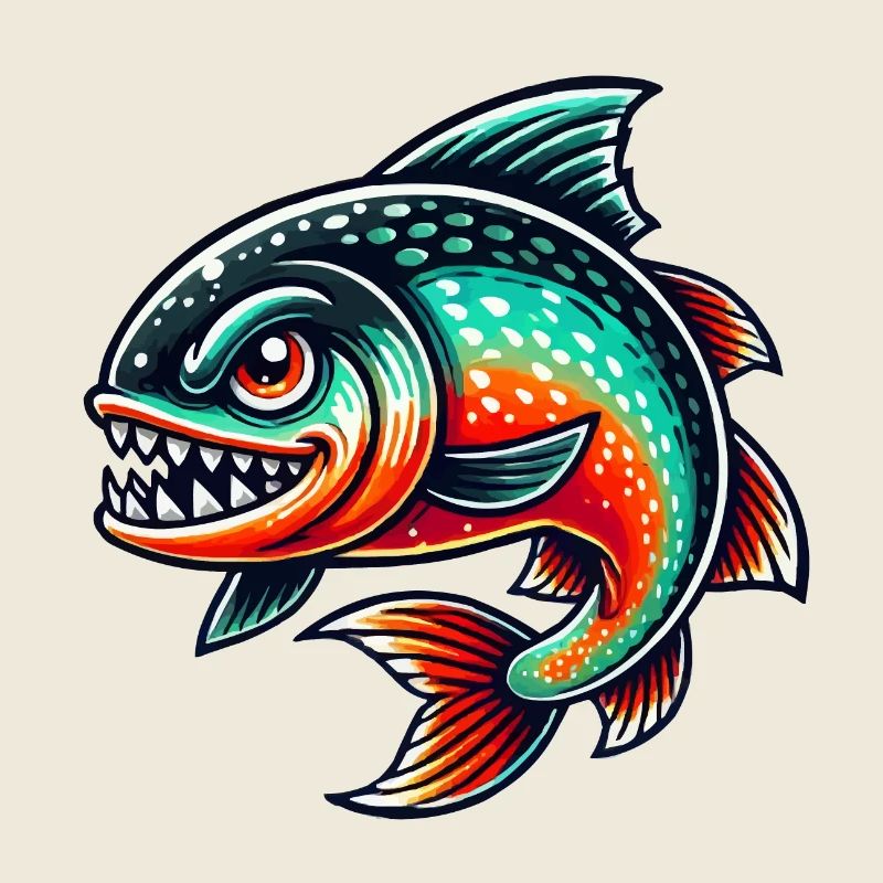 piranha comic