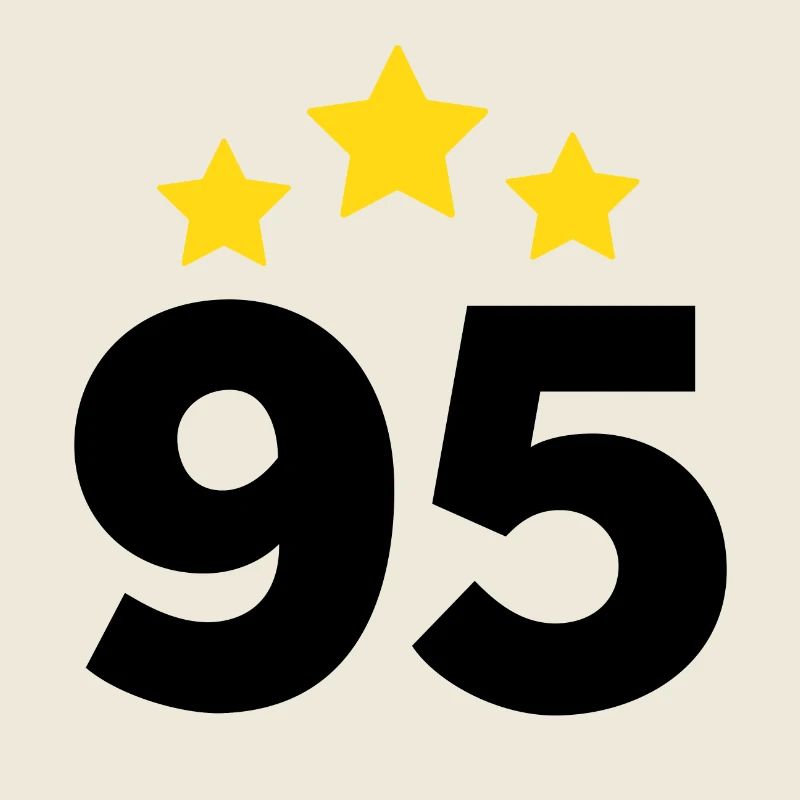 95 Years Star - 95th Anniversary Gift
