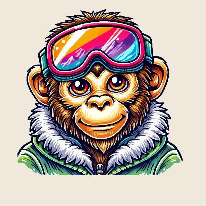 affe skibrille
