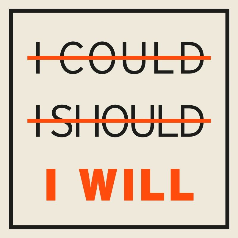 i could i should i will two-tone