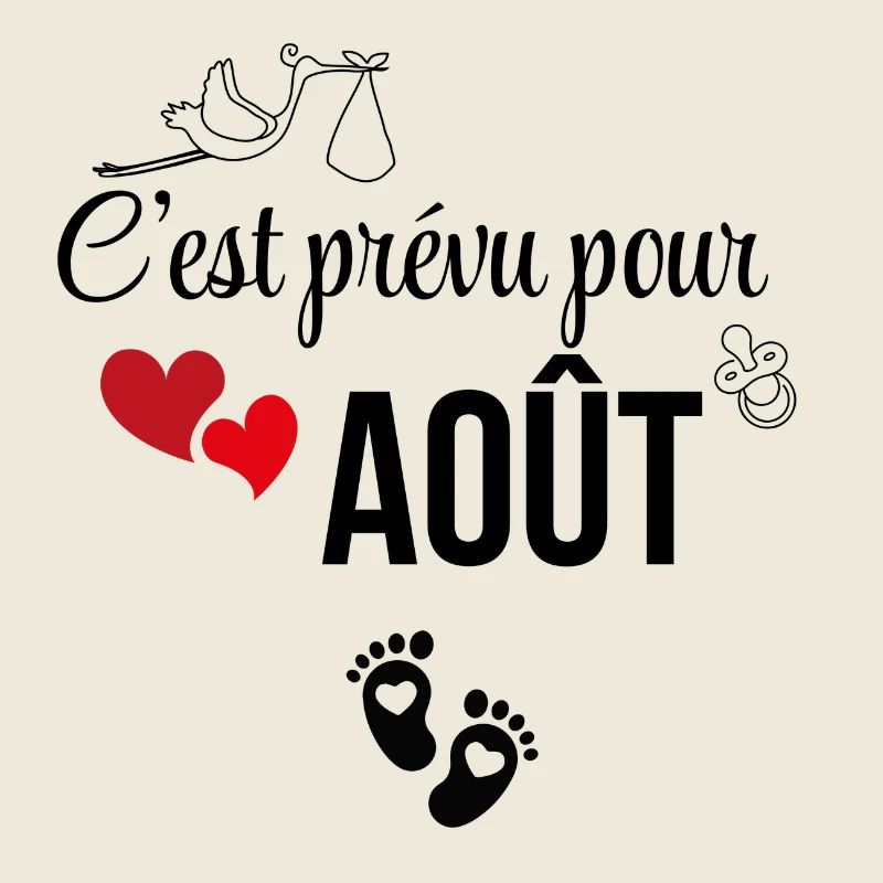 C’est prévu pour août - annonce de grossesse