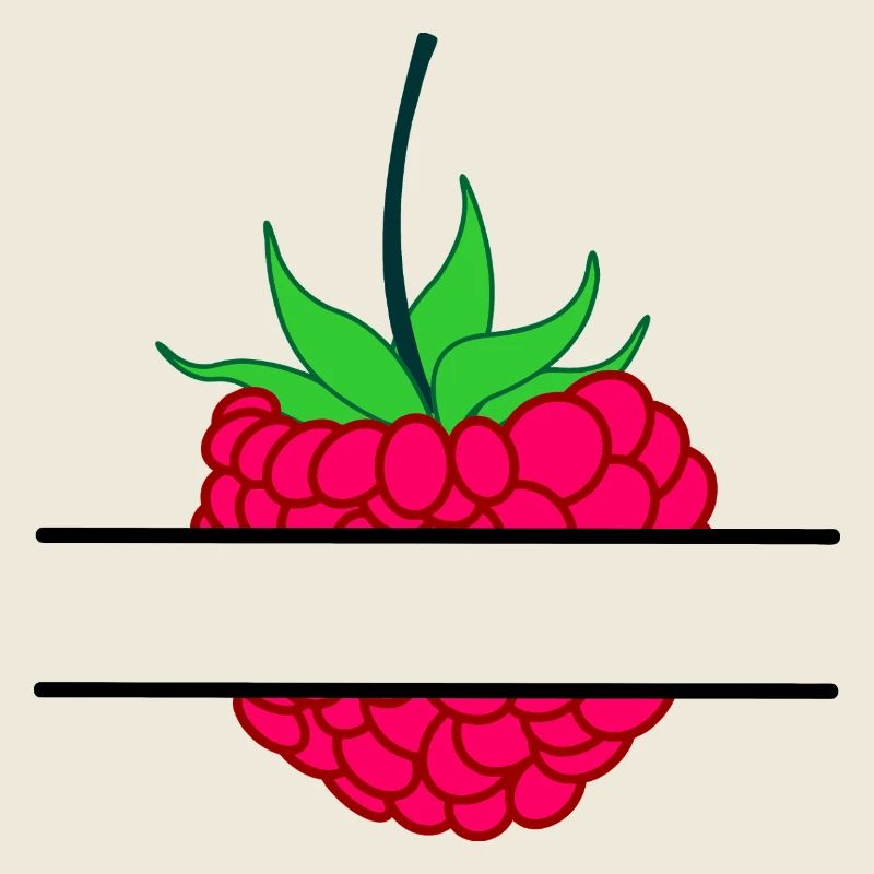 Himbeer-Banner