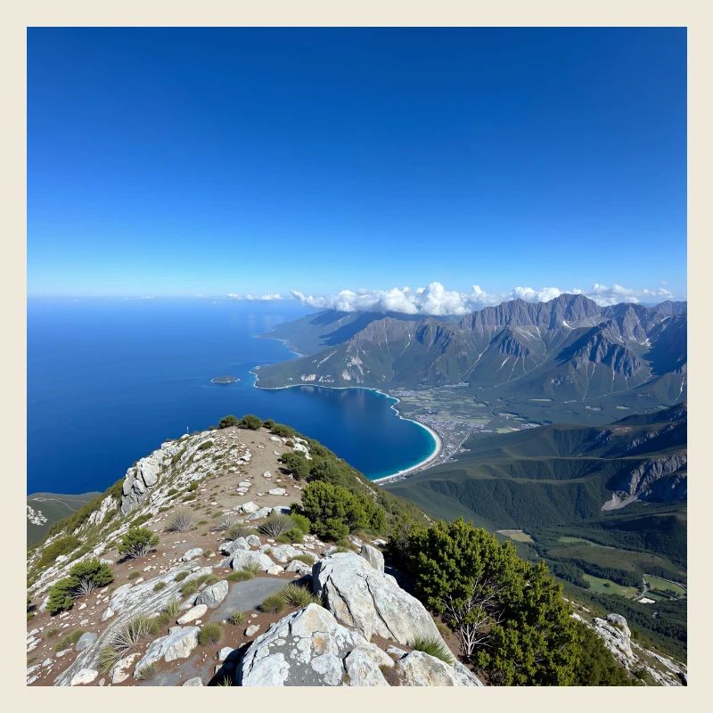 wunderschöne Küstenlandschaft