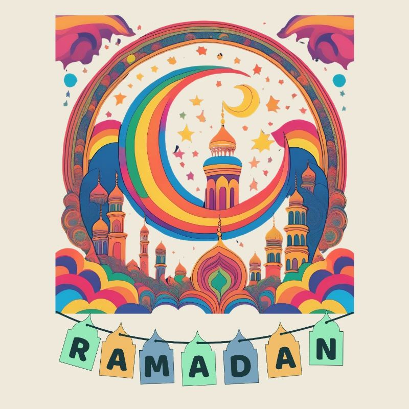 Cadeau du Ramadan Aïd Moubarak Islam Allah Musulman
